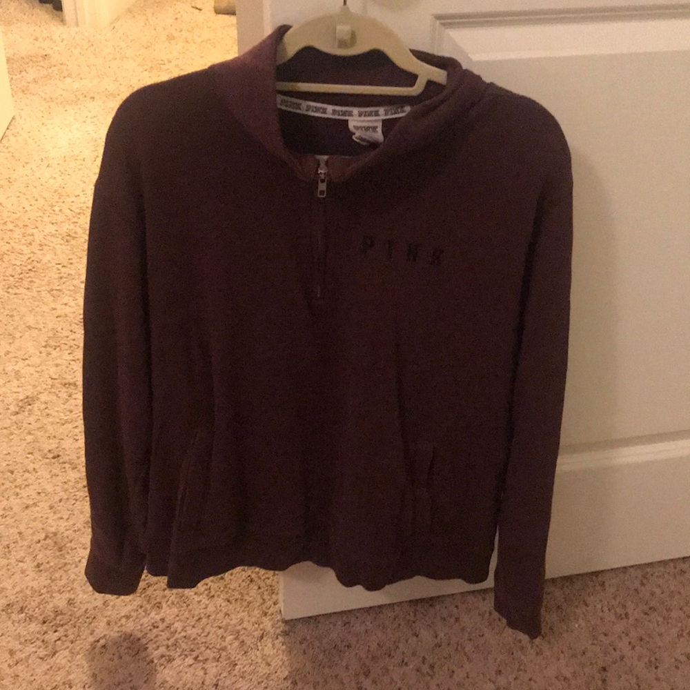Pink pullover!